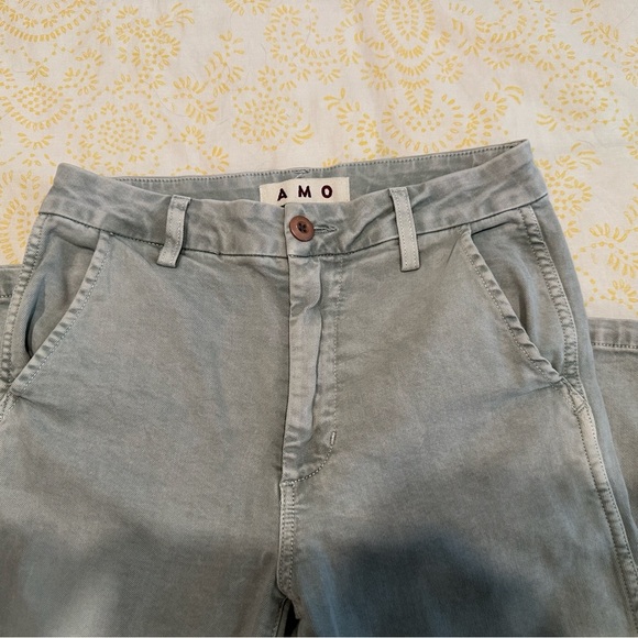 AMO Easy Relaxed Acid Wash Jeans - Picture 4 of 5